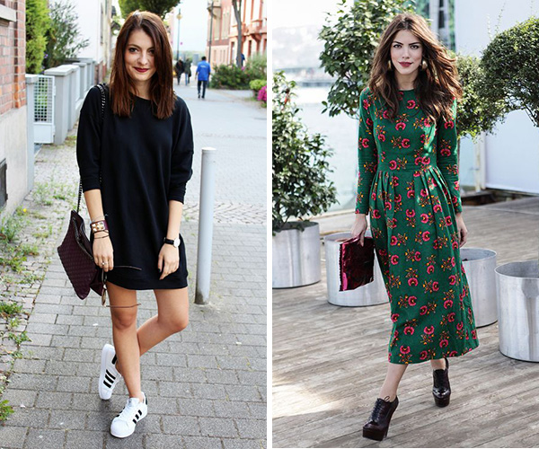 dicas de moda inverno vestido