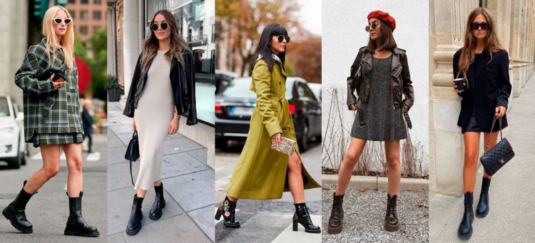 tendências de vestidos de inverno 2026