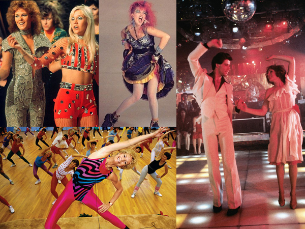 roupas discoteca anos 80