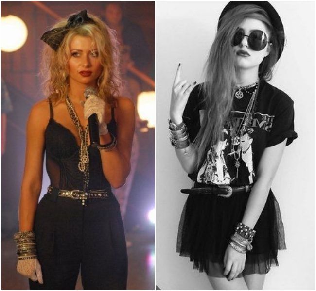 maquiagem anos 80
