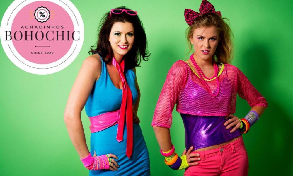 fantasias anos 80 feminina