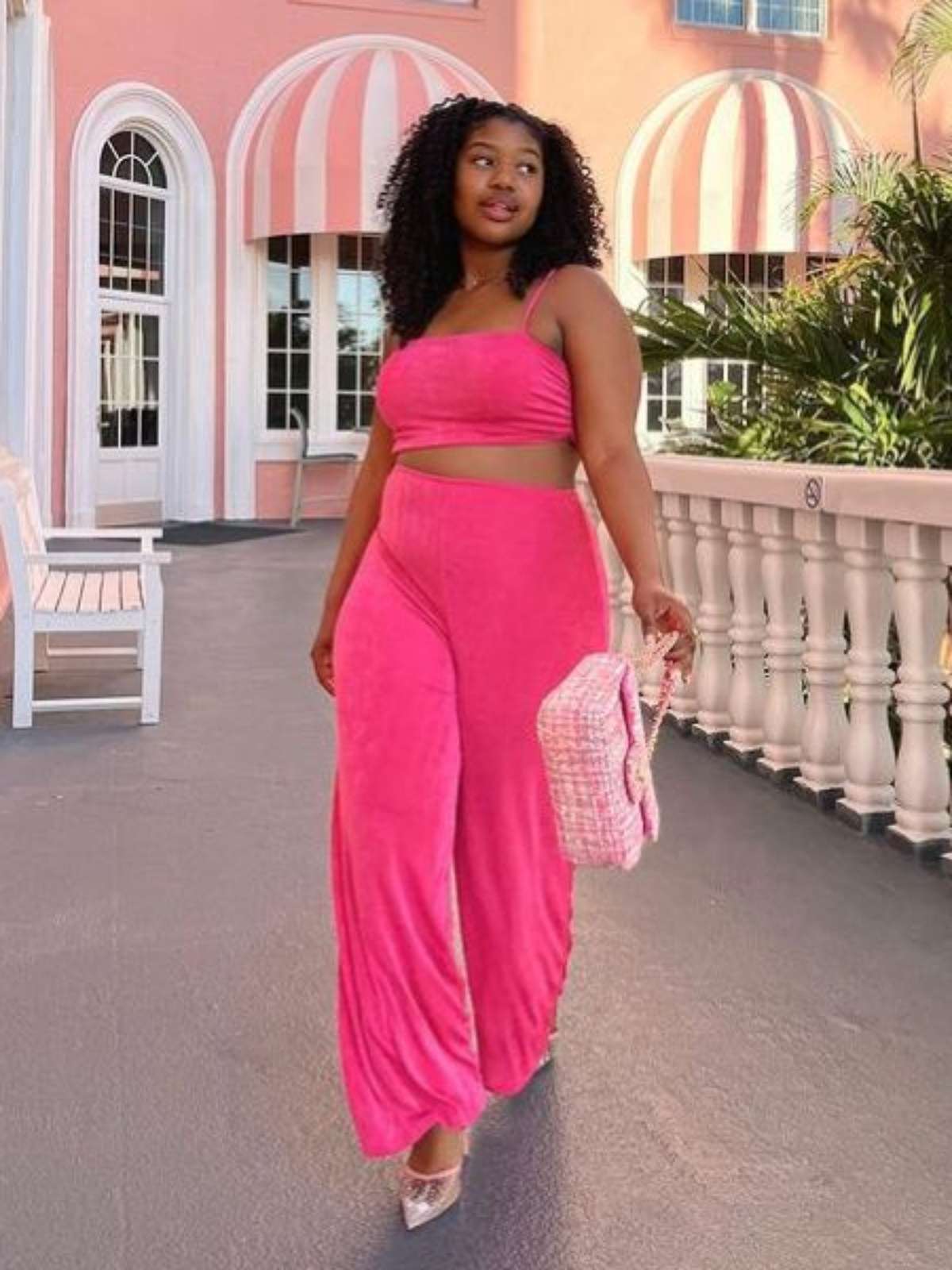 Looks rosa vibrante