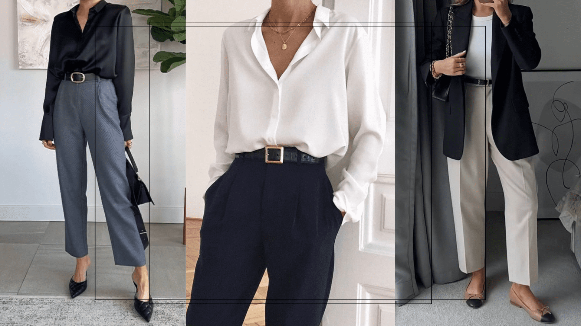 look feminino elegante para trabalho