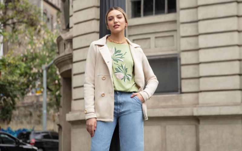 look feminino elegante para trabalho