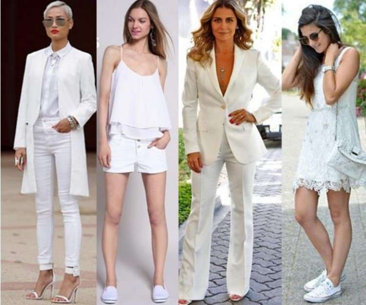 look réveillon masculino branco