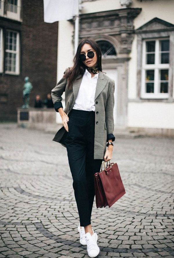 looks de inverno para escritório
