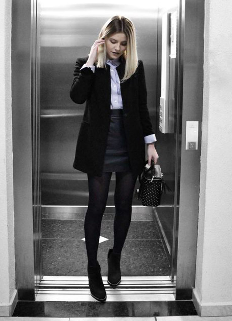 looks de trabalho para frio intenso