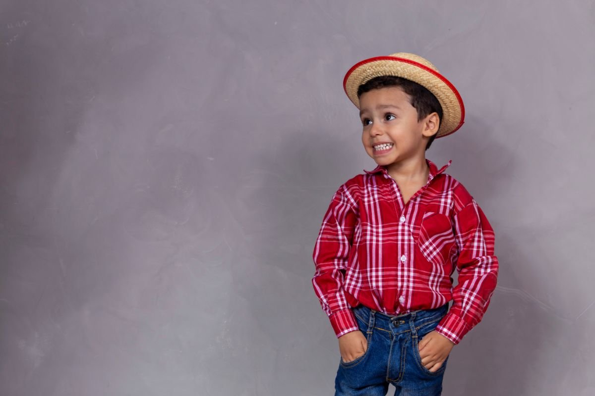 roupa social para criança