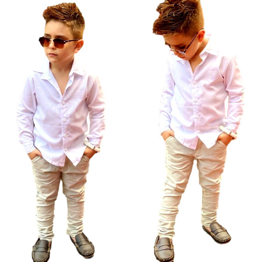 roupa social para criança