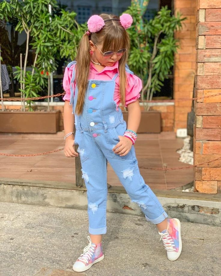 jardineira jeans infantil verão