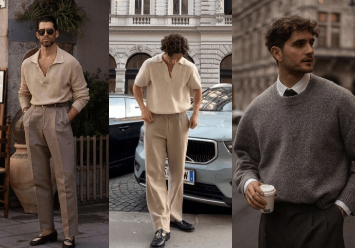 roupas de qualidade masculina