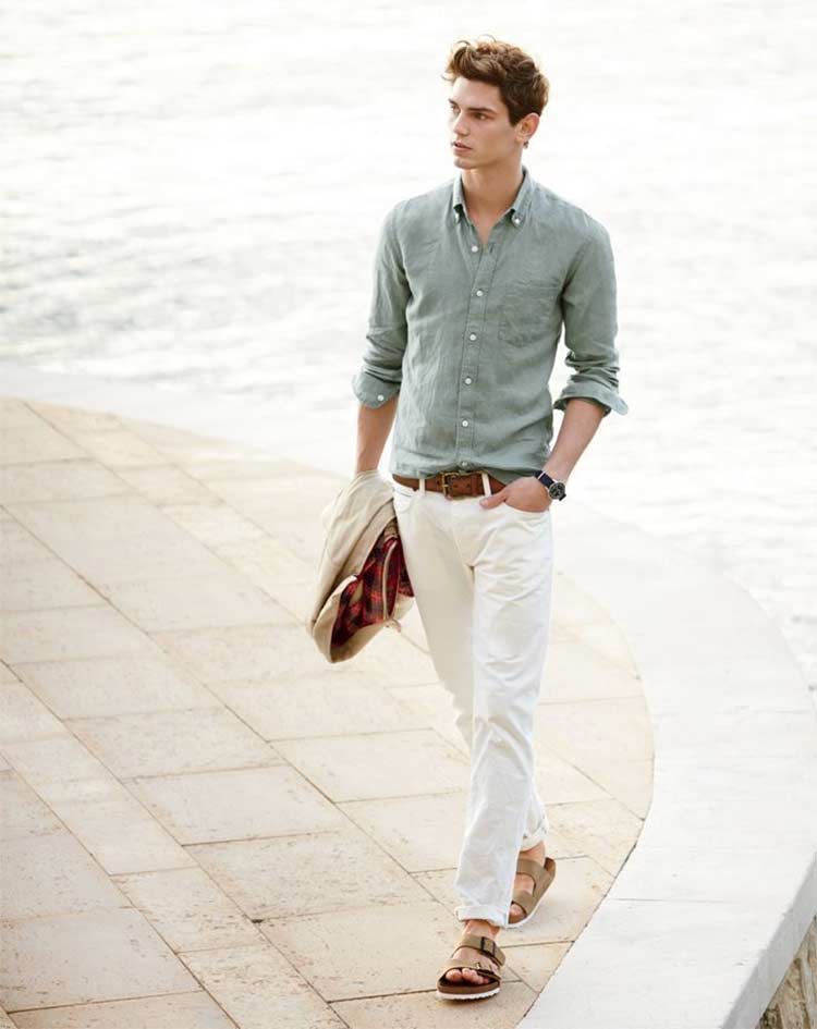 roupas de qualidade masculina