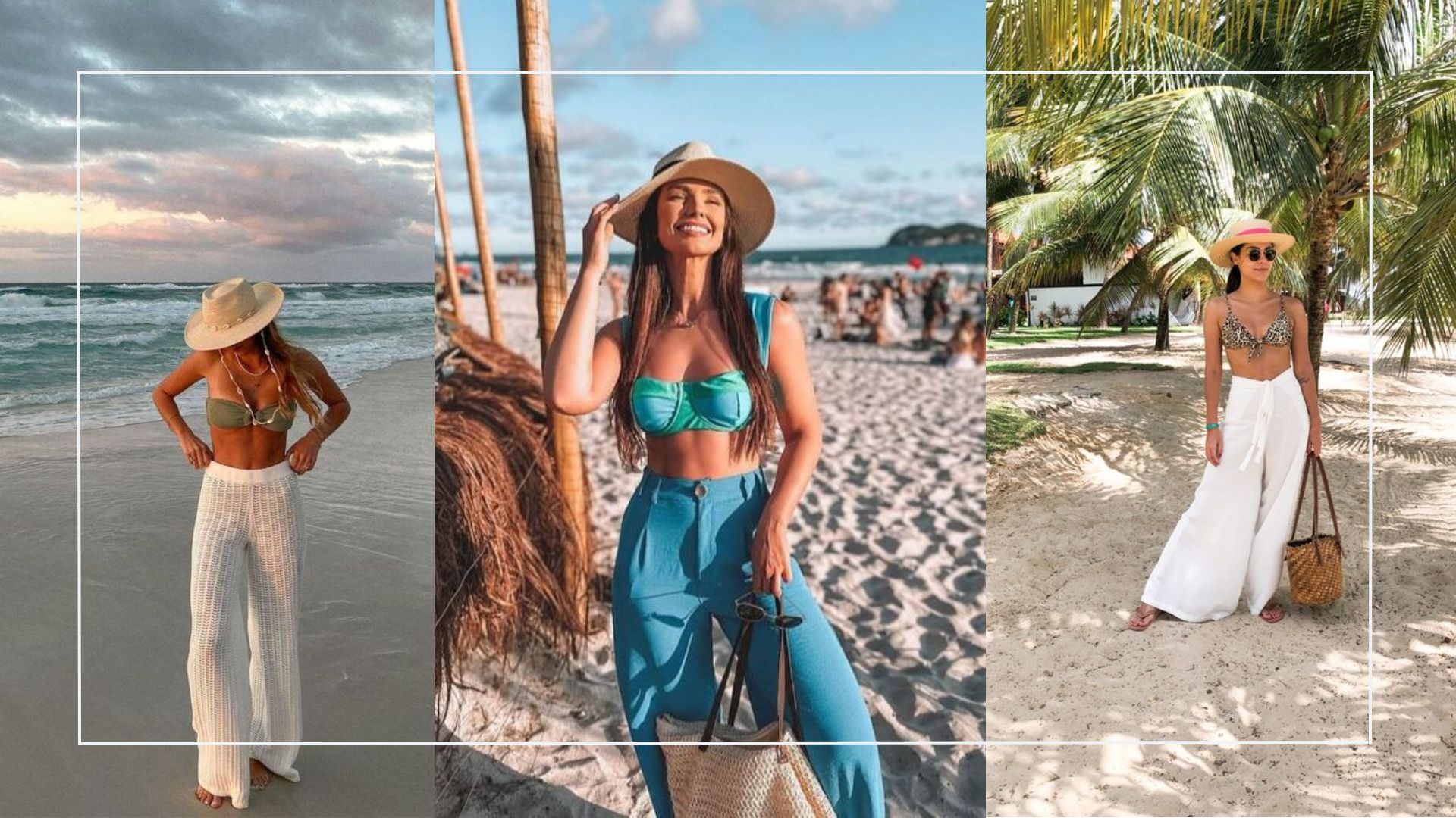 looks masculinos praia verão 2026