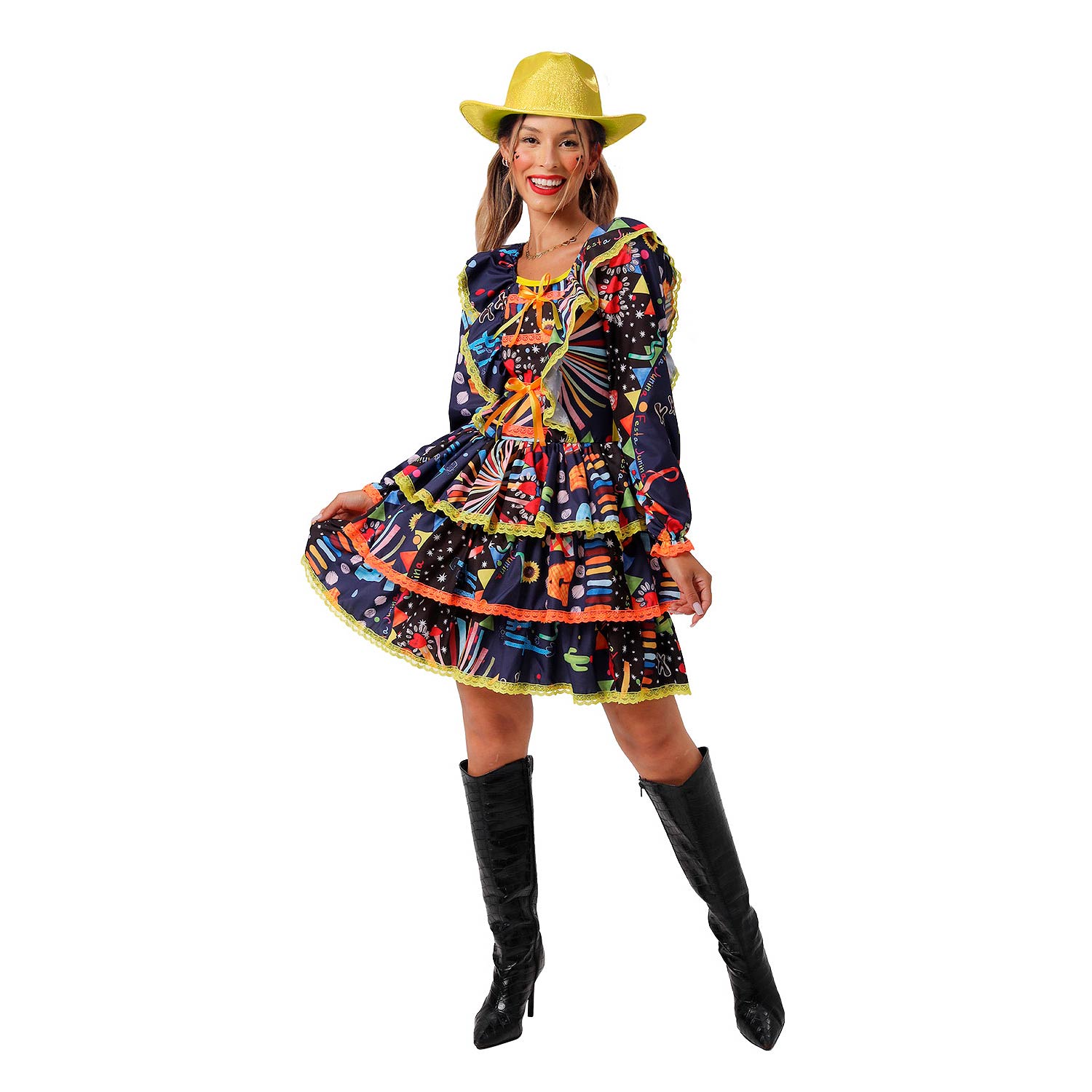 como se vestir para festa junina sem fantasia