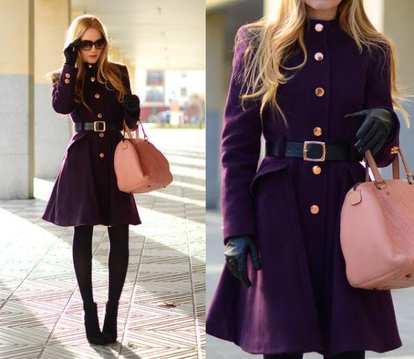 tendências de moda roxo