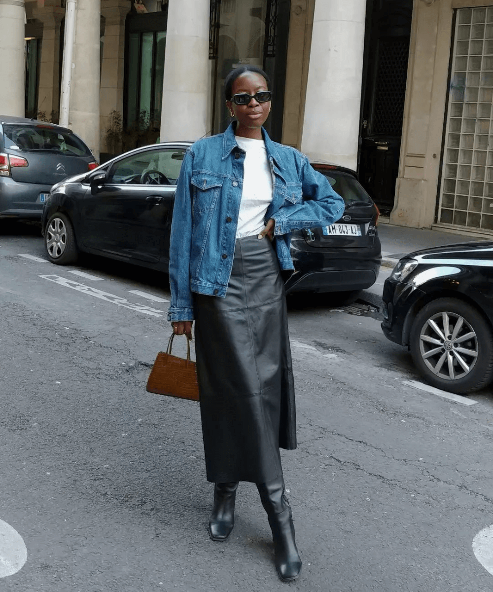 looks inverno saia midi elegante