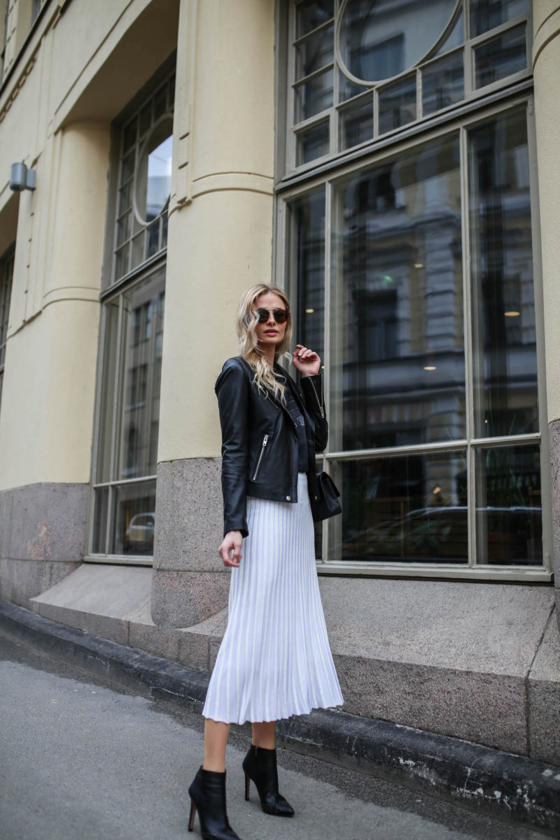 botas com saia midi inverno