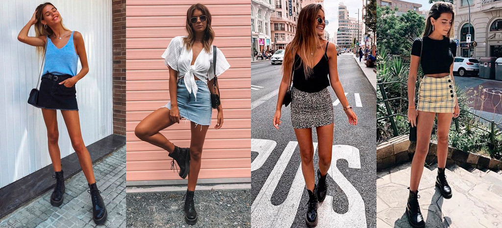 looks verão com coturno feminino