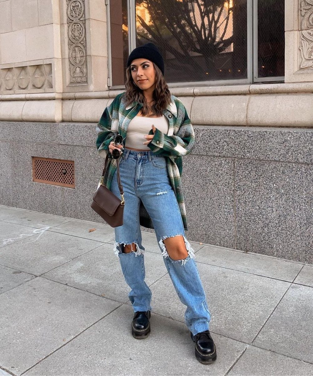 looks verão com coturno feminino