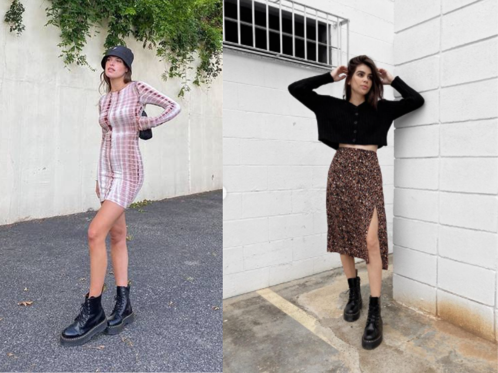 coturno com short verão