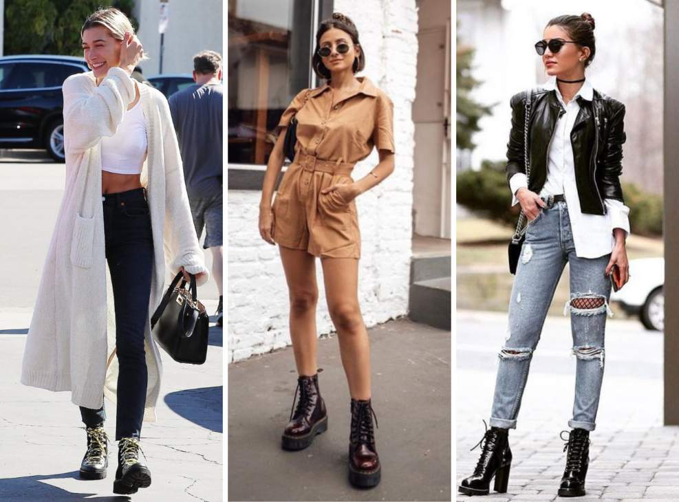 looks verão com coturno feminino