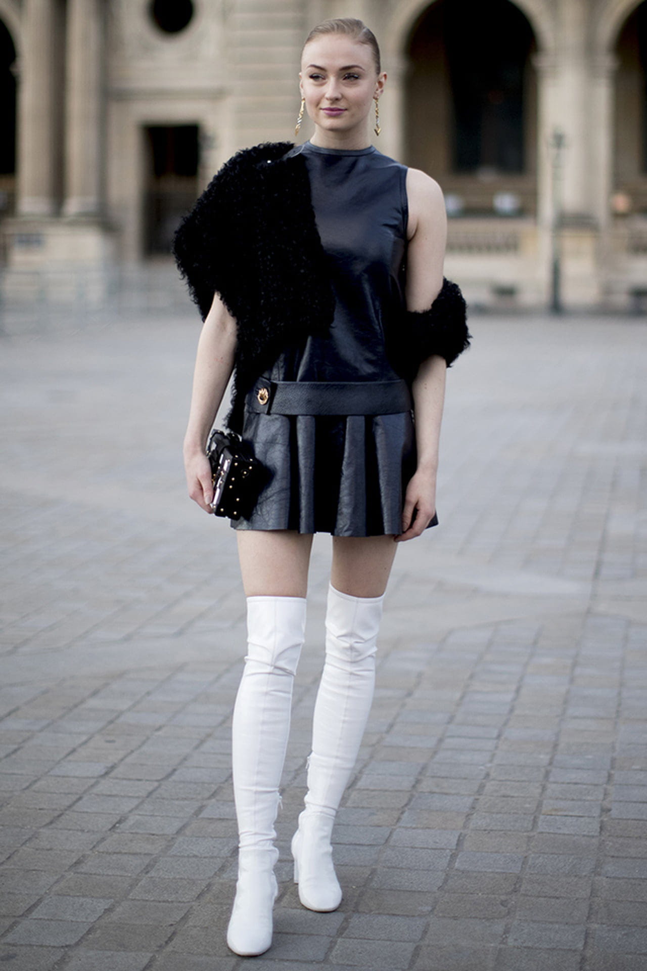 botas brancas looks inspiração