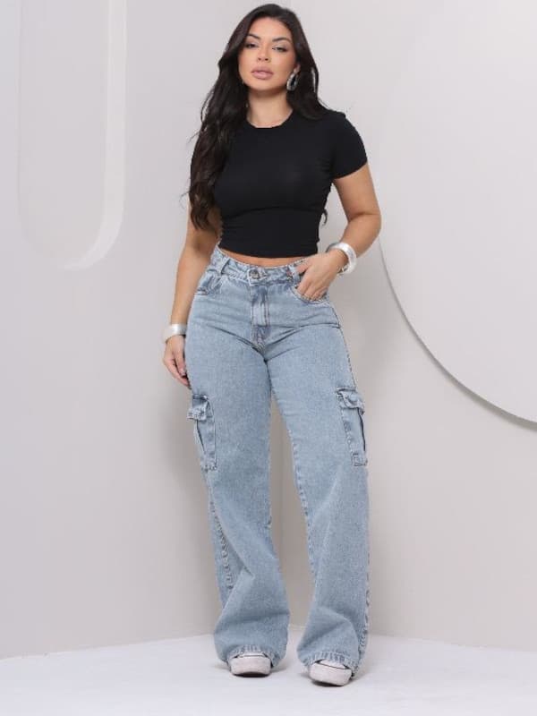 calça cargo moderna