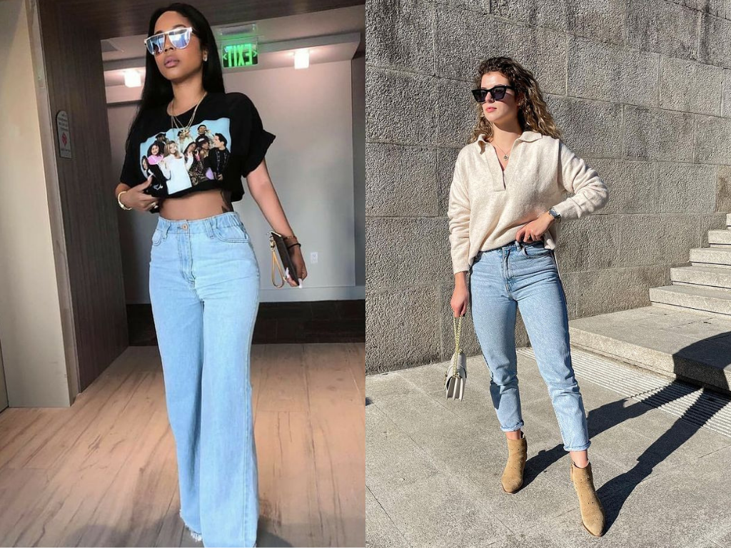 inspiração de looks com calça jeans