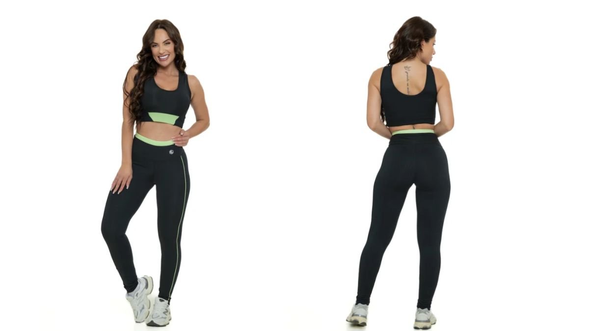 looks com legging preta para academia