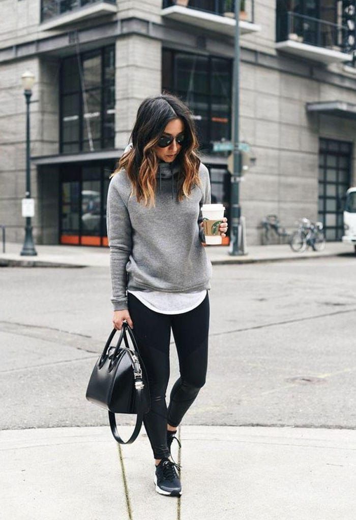 como usar legging preta