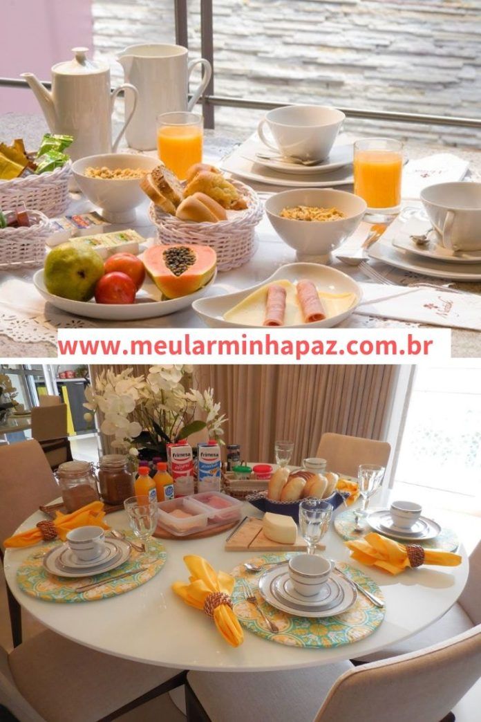 café da manhã especial em casa