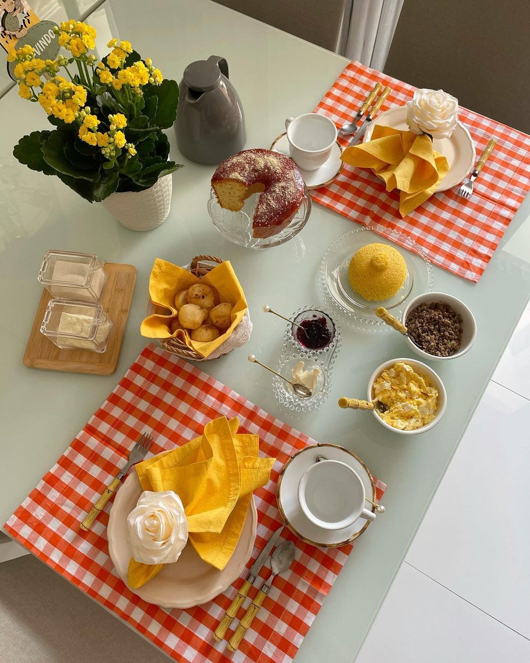 ideias criativas para mesa de café da manhã