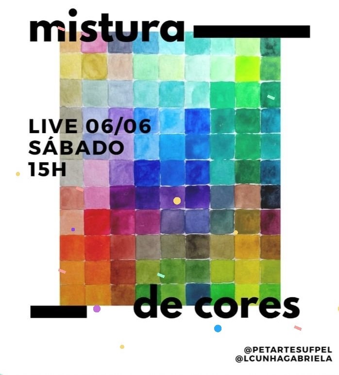 mistura de cores a óleo