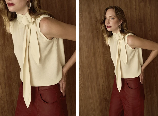 blusas para trabalhar