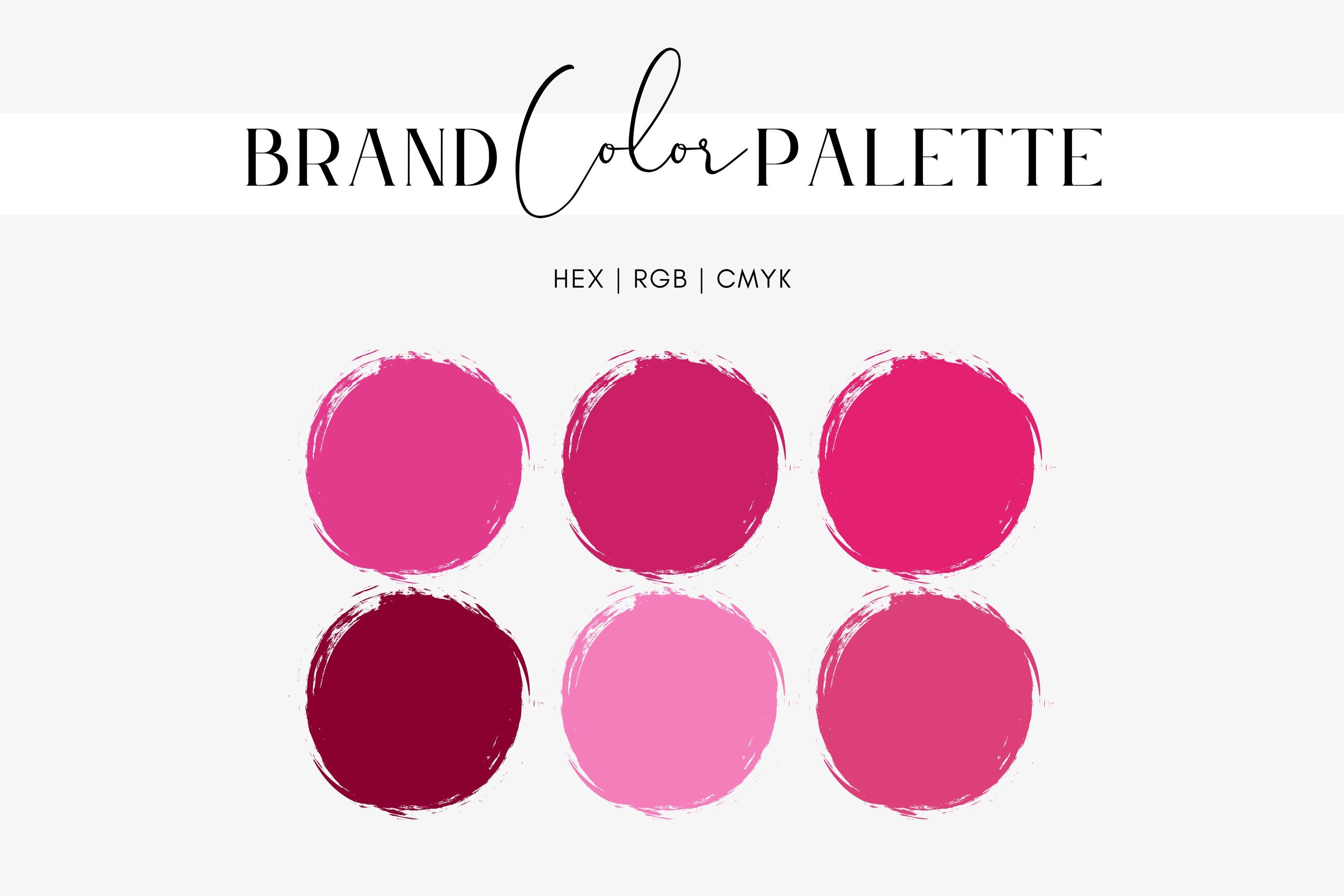 paleta rosa choque