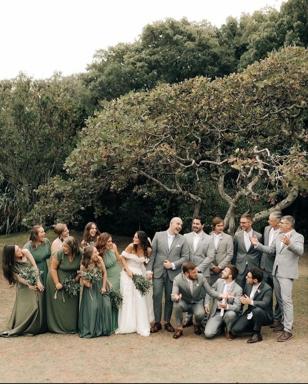 decoração casamento verde oliva