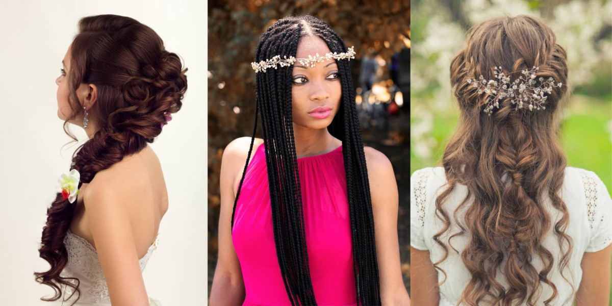 penteados com trança cabelo longo