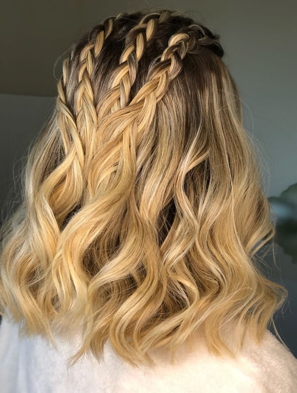 penteados para casamento cabelo curto madrinha