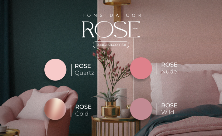 cores que combinam com rosa bebê