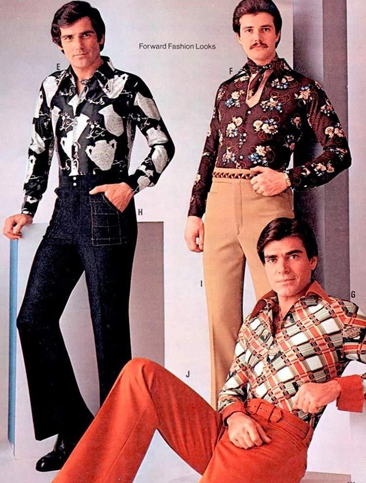 roupas década de 60