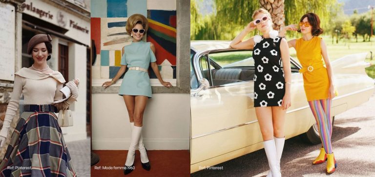 moda retrô anos 60