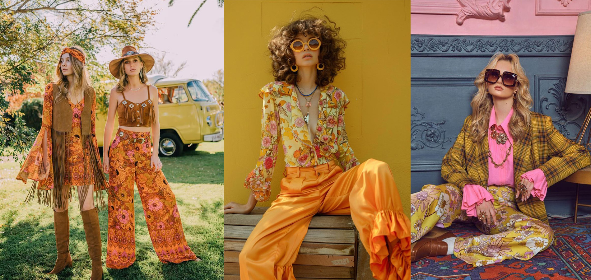 moda retrô anos 70