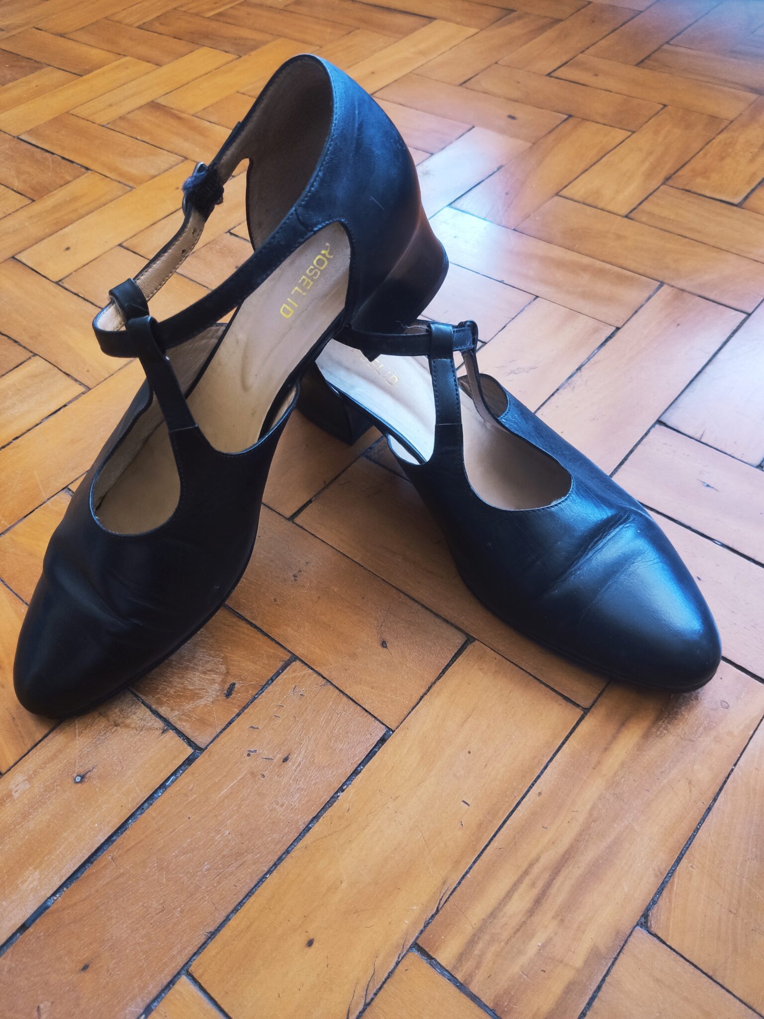sapato retrô feminino bico fino