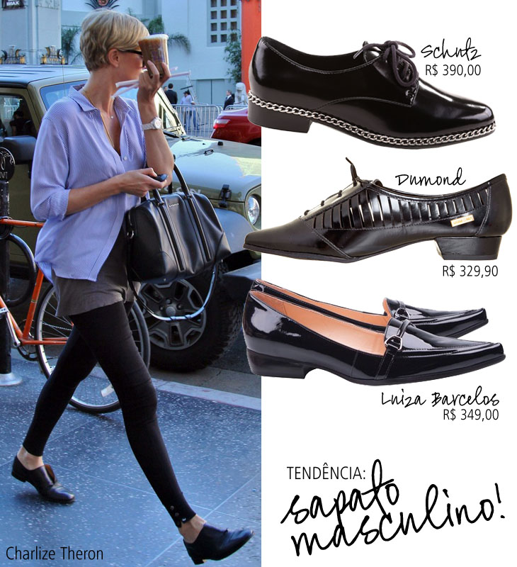 tendências sapatos homem