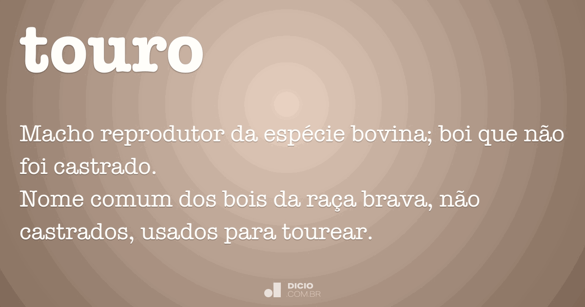 significado do signo touro
