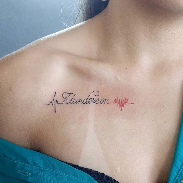 tatuagem infinito com nome