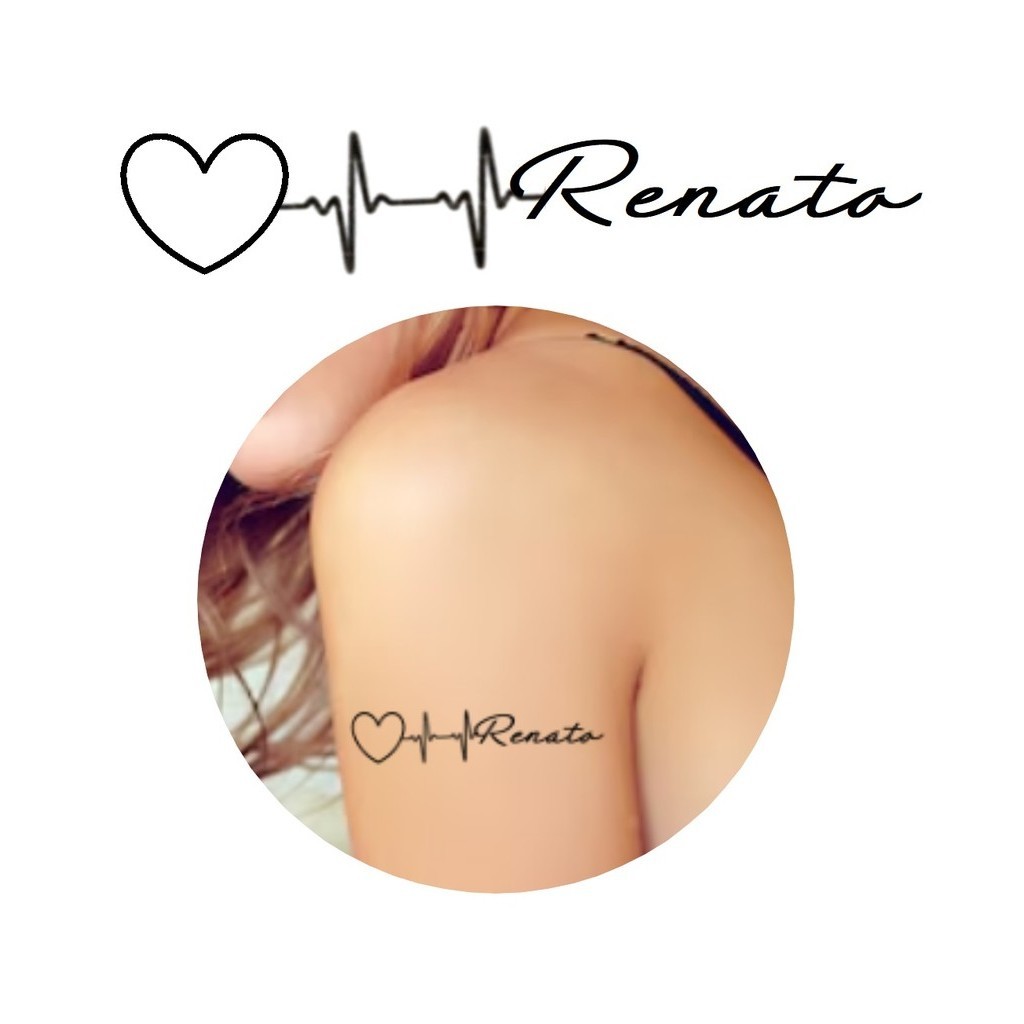 tatuagem de pulso nome