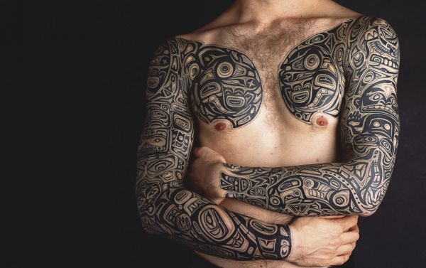 tatuagem blackwork