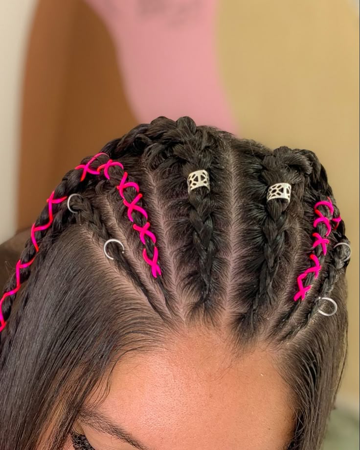 penteado nagô semi preso