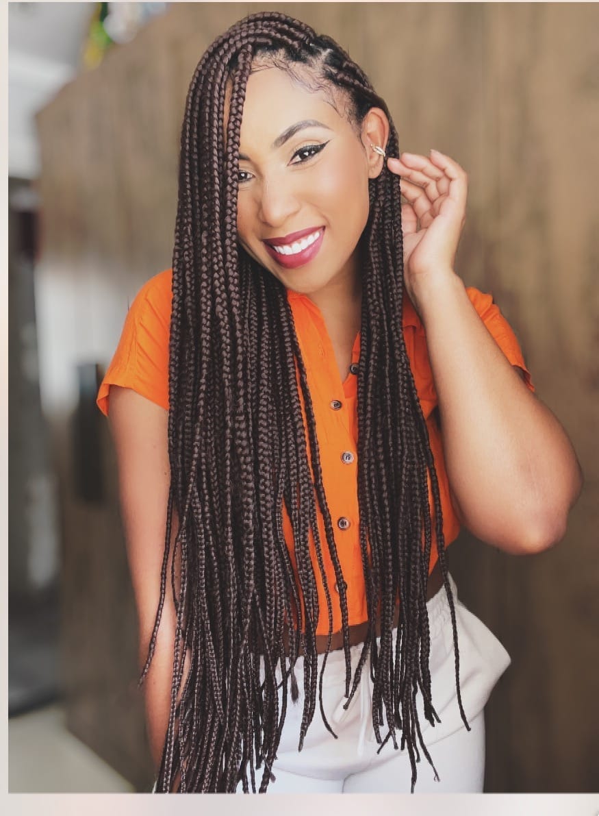 box braids jumbo cabelo orgânico